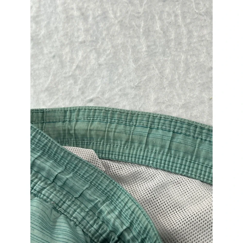 Goodfellow & Co Mens XL Swim Trunks Color Block Teal Navy Blue Board Shorts